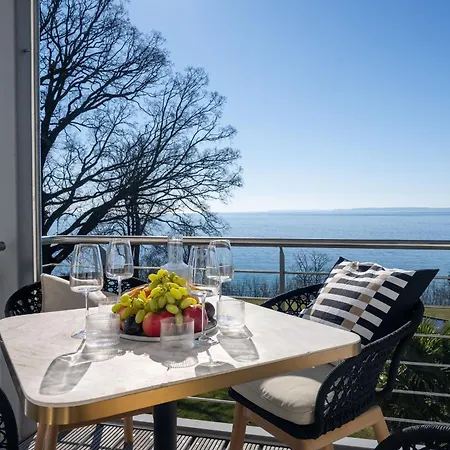 公寓 Meerzeit - Balkon, Sauna, Meerblick