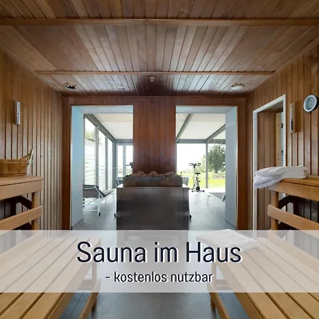 Meerzeit - Balkon, Sauna, Meerblick 公寓 萨斯尼茨