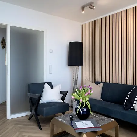 公寓 Meerzeit - Balkon, Sauna, Meerblick 萨斯尼茨